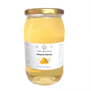ACACIA Raw Honey - 1kg - Pure, Unpasteurised