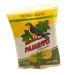 PAJARITO SABORIZADA YERBA MATE TEA - MENTA LIMON- MINT, LEMON 40g small pack