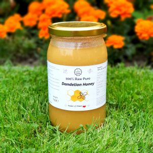Real Dandelion Honey 1kg - Raw, Natural, Unpasteurised