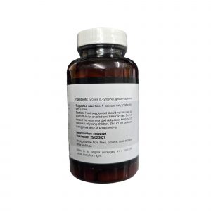 Medverita Tyrosine 500mg -100 capsules