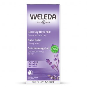 WELEDA Organic Lavender Relaxing Bath Milk 200ml