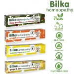 4 x BILKA Natural Homeopathy Toothpaste 75ml Fluoride Free